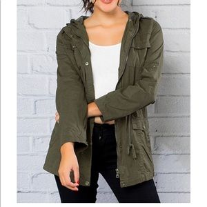 Iris • Army Green utility jacket